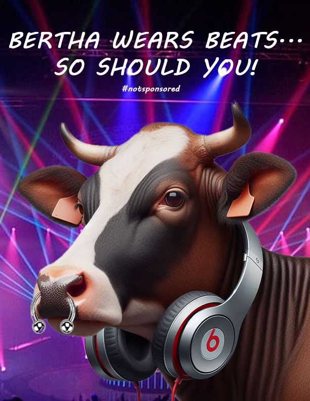 Bertha DJing at The Barnyard